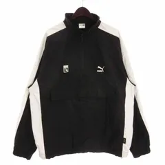 プーマ PUMA × エクストララージ XLARGE T7 HALF ZIP WOVEN JACKET ジャケット ブルゾン ハーフジップ プルオーバー 黒 ブラック XL