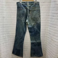 LEVI'S / リーバイス / 60s / 70s / 646 / BIGE / 42TALON / ボタン裏23 / 古着 / ジーンズ / ブルー