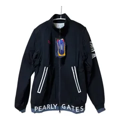 ☆極美品☆パーリーゲイツ　ジャンパー　ジャケット　ヘリンボーン　レザー　サイズ5 2025年最新】PEARLY GATES メンズ ジャンパー・ブルゾンの人気アイテム