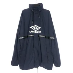 ヴェトモン VETEMENT × UMBRO18SS デムナ期 テープトラックジャケット パーカー XS ネイビー 紺 MSS18JA60のサムネイル