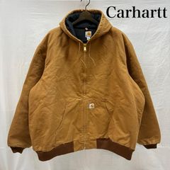 【カーハート】サンタフェジャケット　レディースXS相当　茶色　裏地キルティングi カーハート】サンタフェジャケット レディースXS相当 茶色 裏地