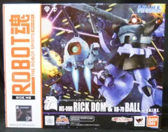 バンダイ ROBOT魂 MS-09R リックドム&RB-79 ボール ver A.N.I.M.E.