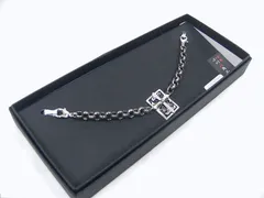 アウトレット　小川六角工房謹製　四角の飾りが付いた金属の羽織紐　未使用・少々難あり品