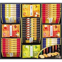 金澤兼六製菓 兼六の華 黒ごま カレー えび サラダ せんべい 詰め合わせ 人気 6種類57枚入り 個包装 ラッピング済 贈り物 ギフト KRN-30R