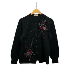 タグ付未使用品✨アトリエサガン　エンブロイダリー　リネン　カーディガン　刺繍 2025年最新】アトリエサガンの人気アイテム - メルカリ