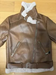 B-3 ムートン ジャケット (LEFTSEOUL)