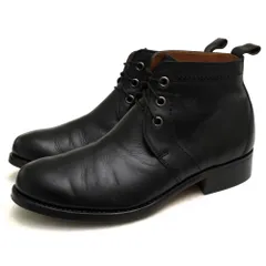ショセ／chausser チャッカブーツ シューズ 靴 メンズ 男性 男性用 レザー 革 本革 ブラック 黒  C-712 ロングノーズ プレーントゥ 定番 ショセ／chausser チャッカブーツ シューズ 靴 メンズ 男性 男性用