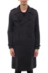 アイスピックLITHIUM HOMME トレンチコート ブラック 42 楽天市場】LITHIUM HOMME トレンチコート リチウムオム LH20-0401