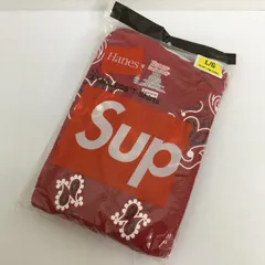 シュプリーム Hanes Bandana Tagless Tees  2Pack ヘインズ バンダナ柄 2パック 半袖Tシャツ 未開封 全タグ付 メンズ L ISItems【USED】【古着】【中古】50115503