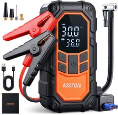 新品 AstroAI ジャンプスターター 空気入れ 6000A MF12-V - メルカリ