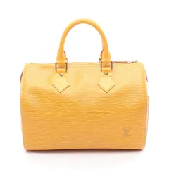 ルイ・ヴィトン LOUIS VUITTON ハンドバッグ スピーディ25 M43013 タッシリイエロー レザー スピーディ25 レディース Used A
