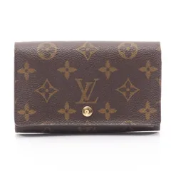 ルイ・ヴィトン LOUIS VUITTON 二つ折り財布 ポルトモネ ビエ トレゾール モノグラム M61730 レザー ポルトモネ・ビエ トレゾール レディース Used A