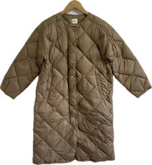 ZM1689 【美品】URBAN RESEACH DOORSアーバンリサーチドアーズ　ライトダウンコートキルティングコート　アウター　ブラウン　レディース　oneサイズ