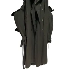 【送料無料】"Beautiful People" Maxi Trench Coat 関連イメージワード：春秋 オーバーサイズ ロングコート ドメブラ 変形 トレンチ オリーブ デザイナーズ マキシコート Hedmayner ヘドメイナー Marina yeeのサムネイル