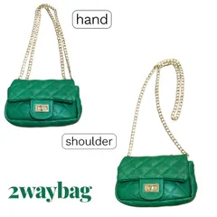 2waybag ショルダーバッグ　ハンドバッグ　パーティーバッグ　お洒落アイテム　差し色　おでかけ　ミニバッグ　お呼ばれバッグ