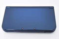 【良品・IPS液晶・動作良好】New Nintendo ニンテンドー3DS LL メタリックブルー 上画面IPS液晶 レトロゲーム好きにもおすすめ