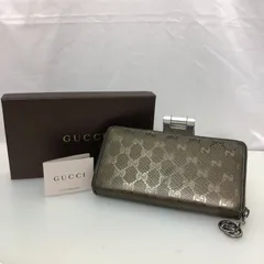 GUCCI  グッチ 長財布 ゴールド / GGスプリーム SGSF10-7233