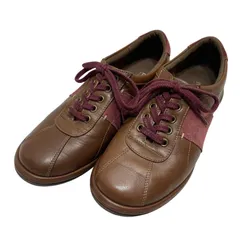 【美品】ペダラ (23) スニーカー 運動靴 コンフォートシューズ ウォーキングシューズ 本革 レザー 定番デザイン