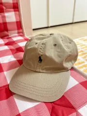 ポロ ベージュ ベースボールキャップ