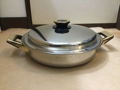 未使用 Tupperware レインボークッカー 26cm浅鍋(大) 両手鍋