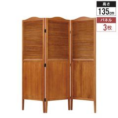 MIGNON パーティション 3連衝立 ホワイト フレンチカントリー 間仕切り