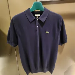 (新品) ラコステ メンズ ピケ 半袖 セーター ポロ