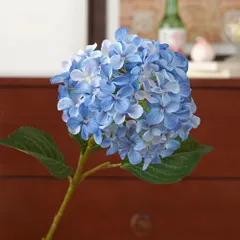 siawadeky アジサイ 造花 3本セット シルクフラワー 夏 あじさい 初夏 枯れない花 ロマンチック アートフラワー 写真背景 撮影道具 人工花 ギフト お祝い 花束