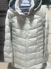 アンダーアーマー レディース フード ダウン ジャケット アイボリー