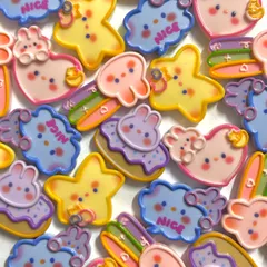 1個 20円 5個セット 【個数変更・番号指定可能】デコパーツ ハンドメイド 資材 ゆめかわ ホイップ ホイップデコ