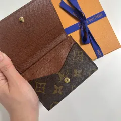 Louis Vuitton ルイヴィトン モノグラム 二つ折り財布 + フルセット (正規品)