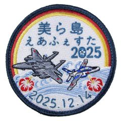 K*U様 空自　303飛行隊　限定ワッペン　小松基地 航空自衛隊 303 飛行隊 部隊マーク 刺繍 ワッペン 両面 ベルクロ