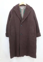 ★2326☆H BEAUTY&YOUTH エイチビューティーアンドユース HERRINGBONE TWEED BIG COAT コート　美品　US34