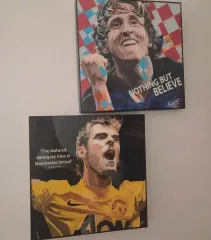 ルカ・モドリッチ 荼毘 デ・ヘア 名言 額縁 出品