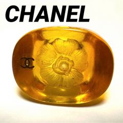 CHANEL ココマーク レジン リング グリーン - メルカリ