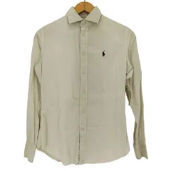 ポロラルフローレン POLO RALPH LAUREN SLIM FIT 現行タグ ポニー刺繍 ボタンダウンシャツ レディース JPN：2 
