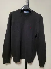 POLO RALPH LAUREN(ポロラルフローレン) 正規品 Vネック ブラックニット