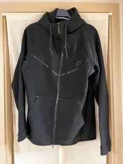 ナイキ テックフリース ブラック フードジップアップ