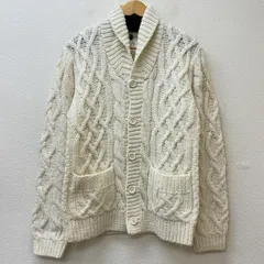 ビューティアンドユースユナイテッドアローズ 1213-131-2858 ケーブルニット ショールカラー ウール メンズ L ISItems【USED】【古着】【中古】50121628