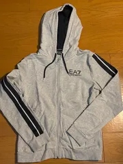 EA7 Emporio Armani フルジップパーカー  アルマーニ　パーカー　ジップ　スウェット　スエット　グレー