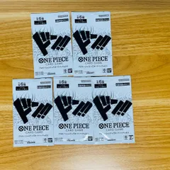 【匿名発送】5パック　ワンピース カードゲーム ドン　プロモ