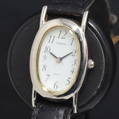 337 稼動 SEIKO 時計 CREO クレオ レディース ブラック シルバー 