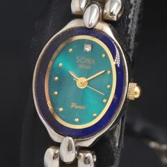 稼働品☆ SEIKOセイコールキア ミントブルー ソーラー時計 レディース