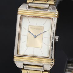 稼働品 YSL イヴサンローラン 腕時計 白文字盤 2針 5421-H04724 稼働品 YSL イヴサンローラン 腕時計 白文字盤 2針 5421-H04724 - メルカリ