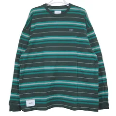 WTAPS 21AW JAM LS TEE ボーダーカットソー ロンT 美品 WTAPS 21AW JAM LS TEE ボーダーカットソー ロンT 美品