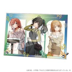 [신품] 역시 나의 청춘 러브 쌀은 잘못되어 있다. 완 아크릴 플레이트 -겨울 옆, 너가 되어- 사가