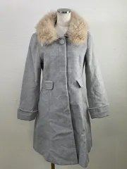 MISCH MASCH ミッシュマッシュ 2 レディース ロングコート グレー、20251114-0005