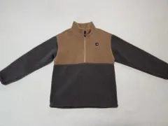 THE NORTH FACE ザ・ノース・フェイス 起毛 フリース ハーフジップ Tシャツ メンズ 100サイズ