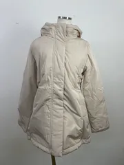 新品　タグ付き　QVC Provador Sサイズ レディース インサレーションコート ベージュ 20251125-0001