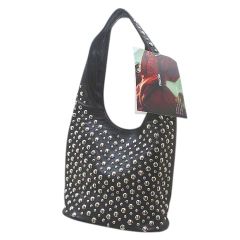 ヨリ yori 25SS クロシェニットミニジレ ベスト ラメ F ネイビー