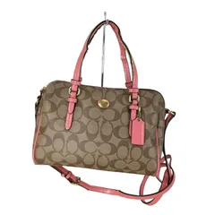 コーチ COACH シグネチャーロゴ 2WAY ハンドバッグ レディース 表記無 